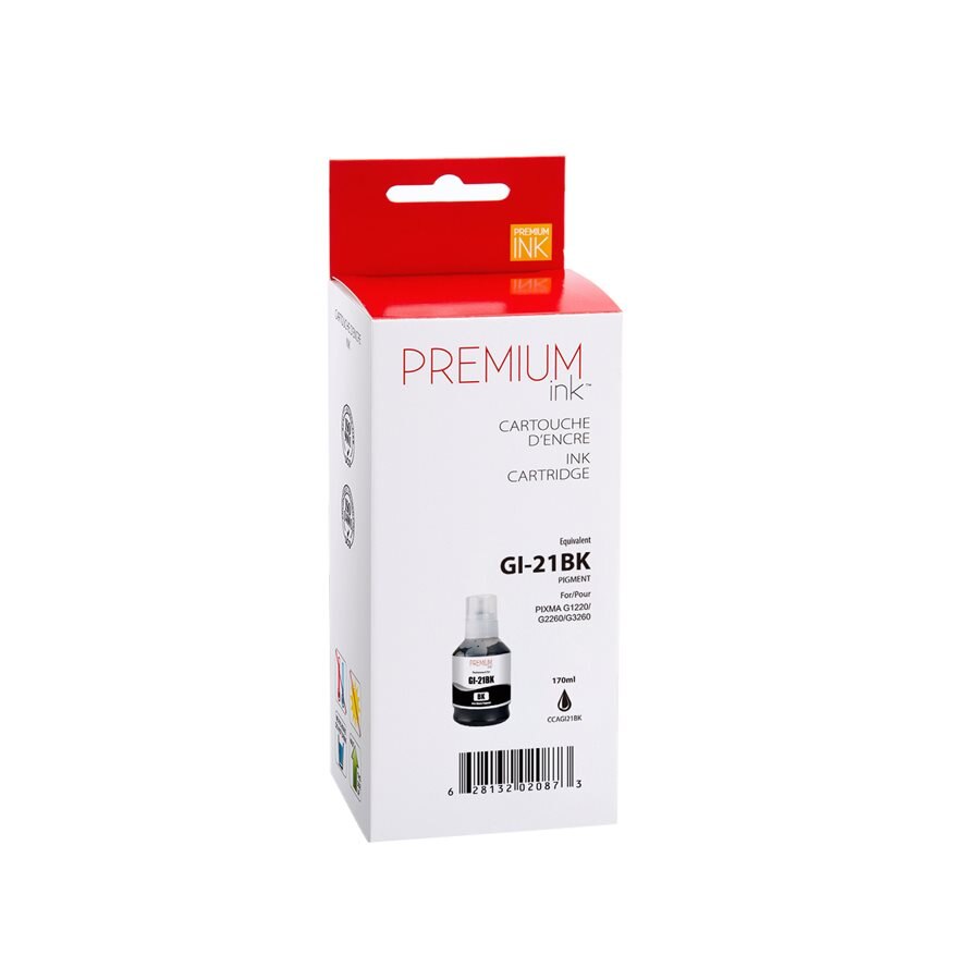 Canon GI-21 Alternative Noir Premium Ink